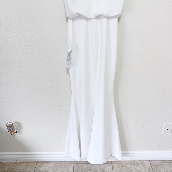 NEW Dress the Population Gracelyn Blouson Jersey Gown size xxs - Picture 10 of 12